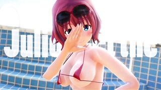 Mmd R18 Short Chan Celebrate into the Empty Pool no Water 3d