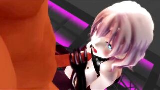 Mmd R18 Short Chan Plowed Rough BONDAGE Jizzed and Drink 3d Anime