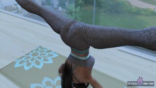I view how my Gf does Yoga and that makes me very