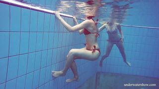 Czech and Balkan Bae Marusia and Melisa Darkova Underwater