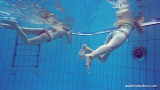 Czech and Balkan Bae Marusia and Melisa Darkova Underwater