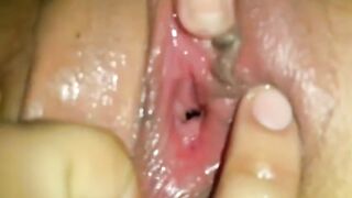 Finger Fucked my mistress Cunt and BOOTY , try to Squirt - Leaking