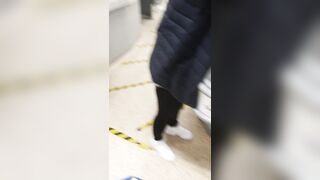 Step Milf into Pants Stuck under Shelf got Screwed by Step Son