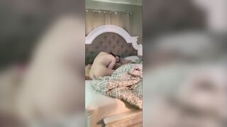 Amateur Cutie Oral Sex Gagging on Long Rough Penis