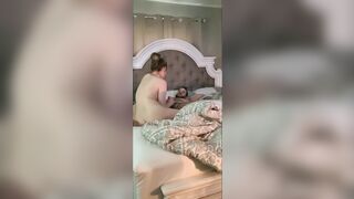 Amateur Cutie Oral Sex Gagging on Long Rough Penis