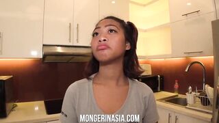 oriental Whore With Monstrous Udders Gets Bred By the Boss