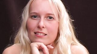 Hand Job Hotties #16 - Young Blonde Blue Eyed MILF with Pretty