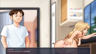 Summertime Saga Cookie Jar all Sex Scenes Crystal Part 1