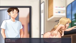 Summertime Saga Cookie Jar all Sex Scenes Crystal Part 1