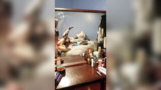 Flexible Anal Boned while she Finger Bang herself then Eats my Cumshot
