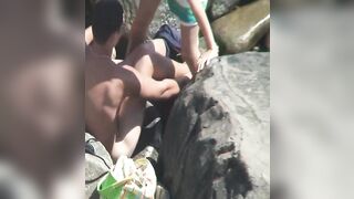 Hidden web cam Sex on the beach Voyeur Young Couples