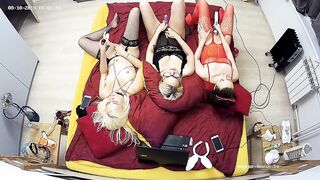 Adult Lesbian Ladies 3 Way Fantasize With Toys