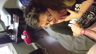 Next Door Ex-Wifey want to Learn how to Suck and Deep Throat my
