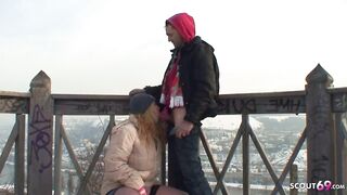 Real Czech 18 Yo Street Whore No Condom Public Sex for