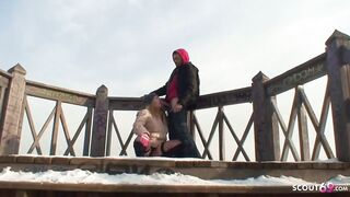 Real Czech 18 Yo Street Whore No Condom Public Sex for