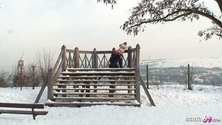 Real Czech 18 Yo Street Whore No Condom Public Sex for