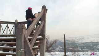Real Czech 18 Yo Street Whore No Condom Public Sex for