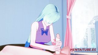 Seven Deadly Sins Anime - Eliza Hand Job and Head -