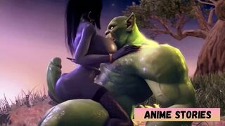 Futa Draenei Banged! - World of Warcraft [futa x Futa] W/ Sound