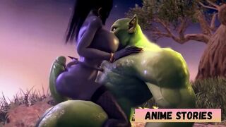 Futa Draenei Banged! - World of Warcraft [futa x Futa] W/ Sound