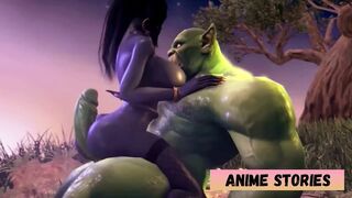 Futa Draenei Banged! - World of Warcraft [futa x Futa] W/ Sound