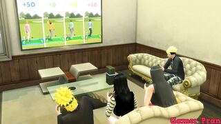 Naruto Anime Cap one Naruto's friend Karin went to visit
