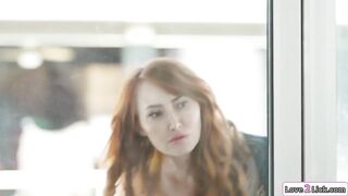 Big Tit wives seduce red head mom neighbors