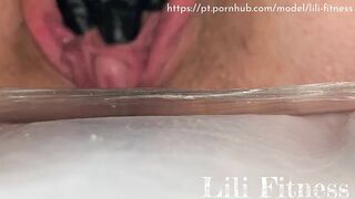 FUCKING MYSELF with my LONG CLITORIS