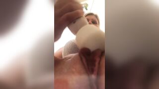 Close up Squirt Orgasm, you can take a Swim
