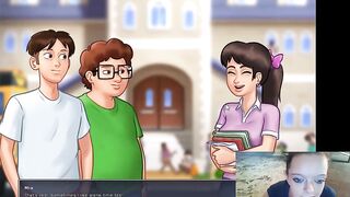 Summertime Saga: first Day at School