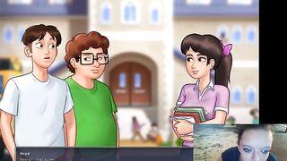 Summertime Saga: first Day at School