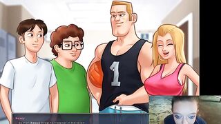 Summertime Saga: first Day at School