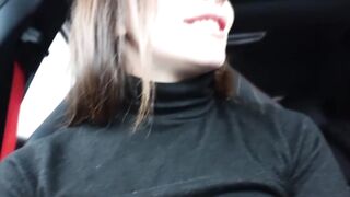A amazingly hot fellow traveler with long titted rewarded for the