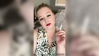 Smoking while Watching you Jerk off 