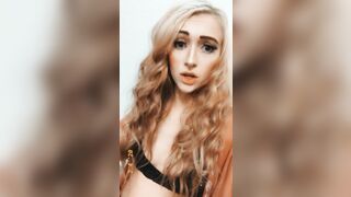 Female Domination 19 Year Old Helps Loser Cum