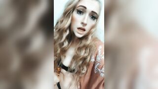 Female Domination 19 Year Old Helps Loser Cum