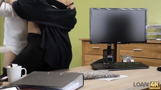 LOAN4K Beauty cougar Doesnt Mind having Sex to Fix her Issues with