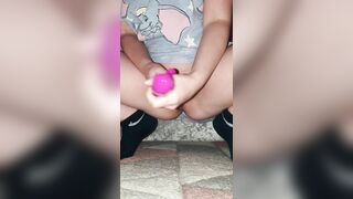 Dildo Play Double Squirt!!!!
