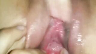 Rub my Juicy Snatch and SQUIRT - SOAK AND MESSY CLOSE UP
