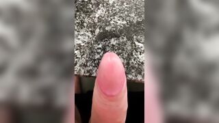 Heimliches Quickie Wichsen into Der Küche Meiner Heissen Nachbarin, Grosser Schwanz Spritz