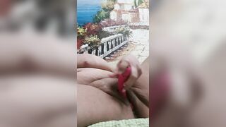 I Wanked her Vagina inside Foam.