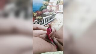 I Wanked her Vagina inside Foam.