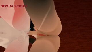 Furry Yiff Futanari Cartoon - 3 Way Futanari with bj and