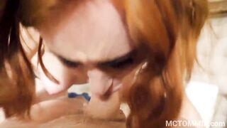 Pale red head with big hooters Lenina Crowne