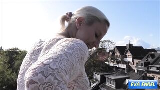 EVA ENGEL: I Peeing into my new Jeans! Soak and Messy!
