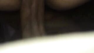 Pounding my Homies cunt with mouth till she Creams on my Penis