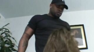 Fiance Watches big black cock Slide in her to Feel Amazing and Arouse