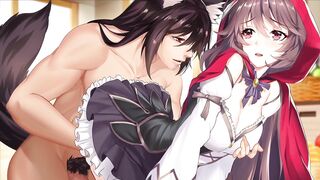 Anime Uncensored / Goddess little Red Rides Hood Loves Rough Sex /