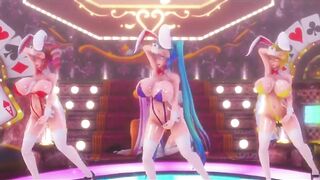 Mmd R18 Master Banged the Bunny women Endless Enjoyment for King Anime