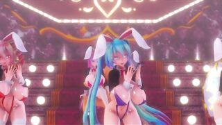Mmd R18 Master Banged the Bunny women Endless Enjoyment for King Anime